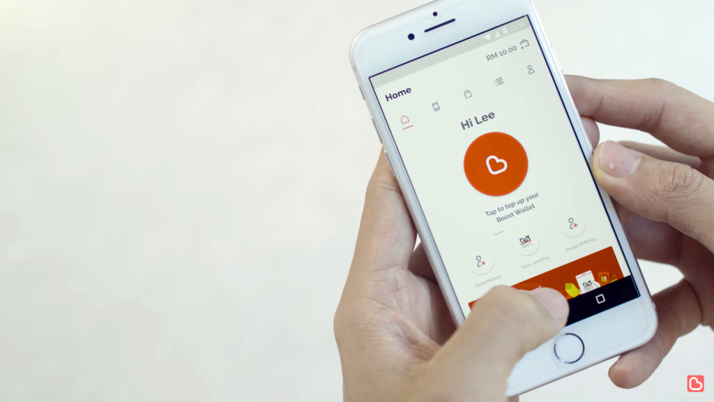 boost e wallet top malaysia 