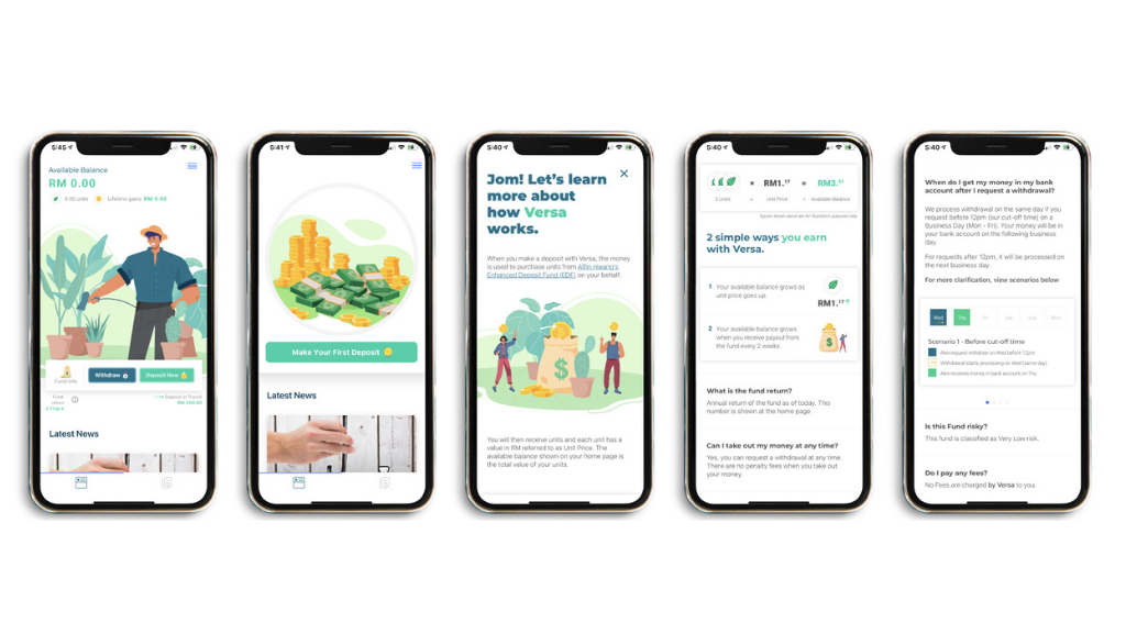 Versa Launches an Alternative to Fixed Deposits in Partnership with Affin Hwang Versa Launches Digital Cash Management Platform With Affin Hwang Backing