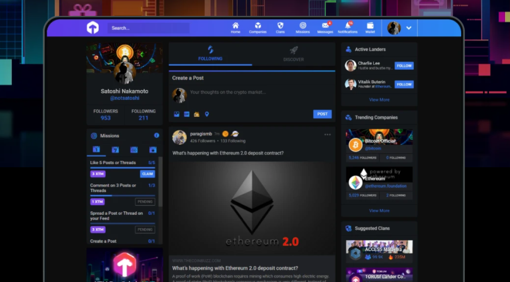 Malaysian Founded Crypto Social Media Platform Torum Raises US$ 1.45 Million