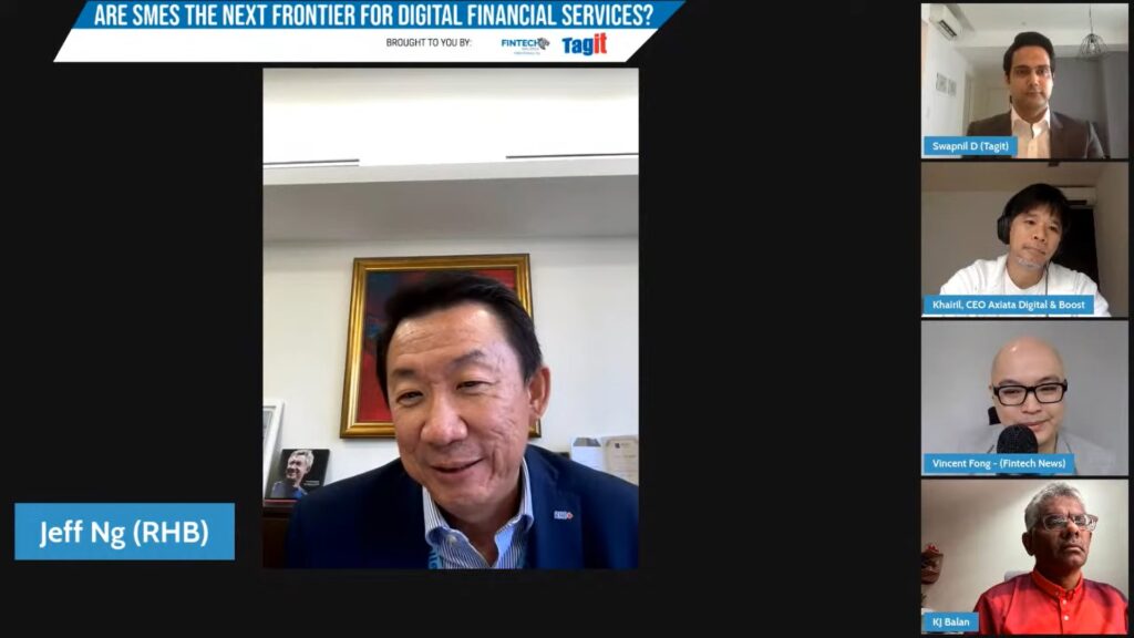 Jeffrey Ng Eow Oo, Head, Group Business and Transaction Banking, RHB 