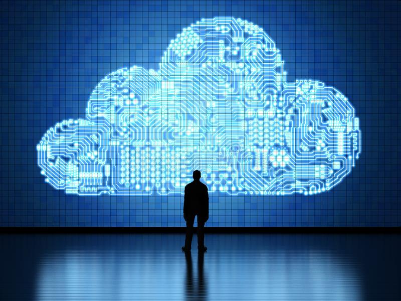 cloud-computing-technology-d-rendering-circuit-tablet