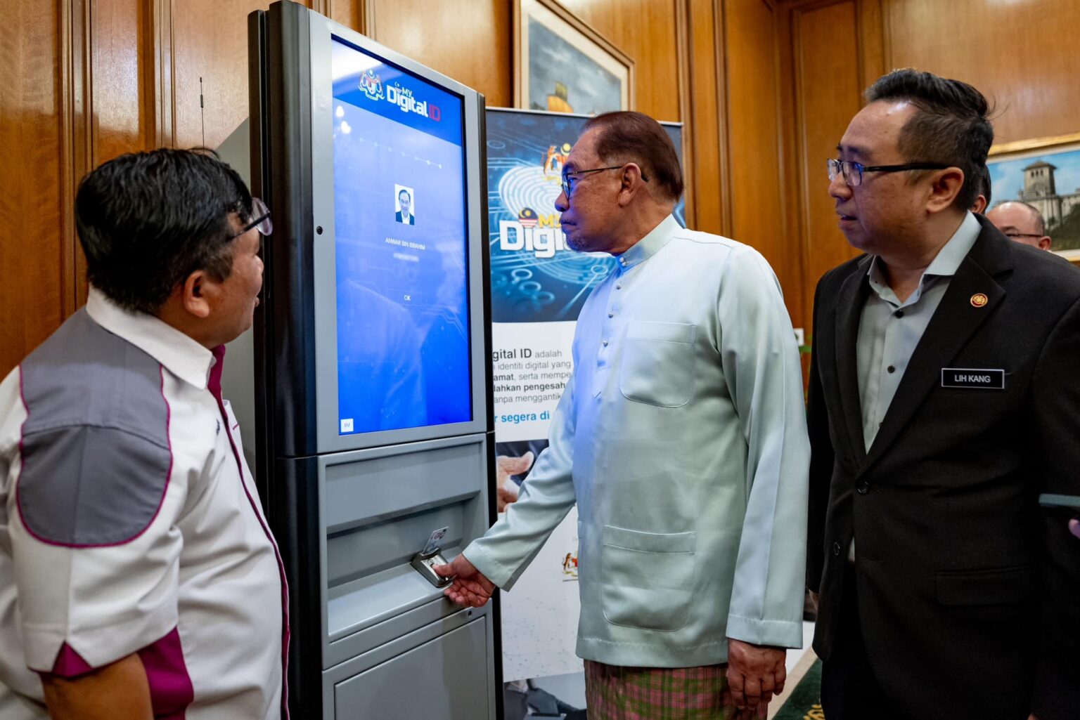 Prime Minister Datuk Seri Anwar Ibrahim marked the launch of Malaysia's National Digital ID