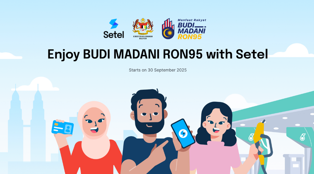 Step by Step: How to Use BUDI95 with Setel for RM1.99 Petrol Ebudi95 Setel E-Wallet - Mainpic